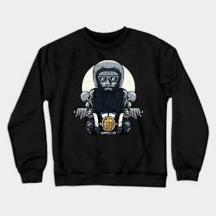 Horror Motorcyclist Crewneck Sweatshirt